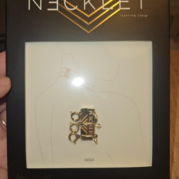 Necklet layering clasp - Picture 2 of 3